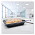 Creative Carryouts BoxLine Black Base/Clear Lid Hinged Containers, 3.9 x 6 x 1.8, Plastic, 500/Carton (850618PS94)