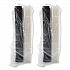 Creative Carryouts BoxLine Black Base/Clear Lid Hinged Containers, 3.9 x 6 x 1.8, Plastic, 500/Carton (850618PS94)