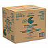 Insulated Foam Hinged Lid Containers, 7.96 x 8.36 x 3.2, Black, 200/Carton (85HTB1R)