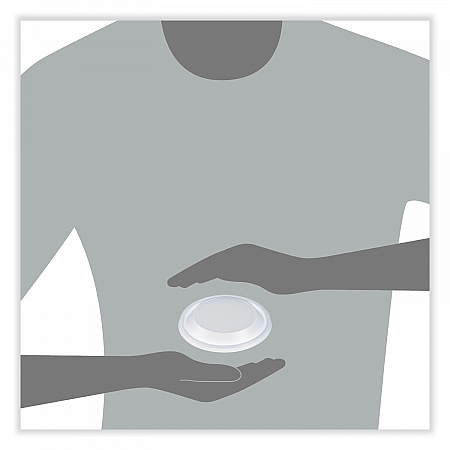 Dome Lids for Foam Cups and Containers, Vented, Fits 5 oz to 32 oz Cups/Containers, Plastic, Translucent, 1,000/Carton (20DLV)