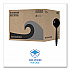 Heavyweight Wrapped Polypropylene Cutlery, Soup Spoon, Plastic, Black, 1,000/Carton (SSHWPPBIW)