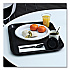 Heavyweight Wrapped Polypropylene Cutlery, Spoon, Plastic, Black, 1,000/Carton (TSHWPPBIW)
