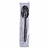 Heavyweight Wrapped Polypropylene Cutlery, Spoon, Plastic, Black, 1,000/Carton (TSHWPPBIW)