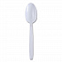 Heavyweight Wrapped Polypropylene Cutlery, Spoon, Plastic, White, 1,000/Carton (TSHWPPWIW)