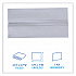 Tall Fold Dispenser Napkin, 12 x 7, White, 500/Pack, 20 Packs/Carton (8302W)