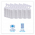 Deerfield Hot Cup Lids, Fits 10 oz to 20 oz Boardwalk Deerfield Hot Cups, Plastic, White, 50/Pack, 20 Packs/Carton (DEERHLIDW)