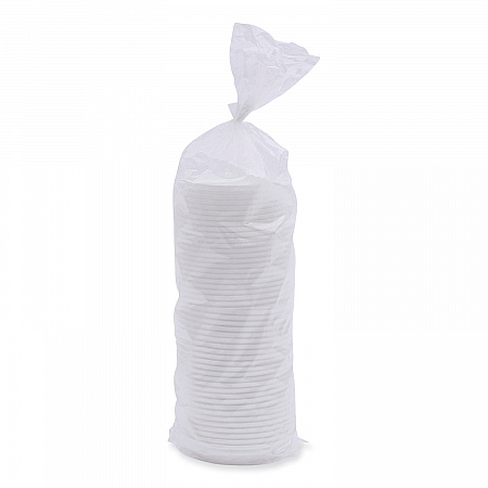Deerfield Hot Cup Lids, Fits 10 oz to 20 oz Boardwalk Deerfield Hot Cups, Plastic, White, 50/Pack, 20 Packs/Carton (DEERHLIDW)