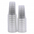 Clear Plastic PET Cups, 20 oz, 50/Sleeve, 20 Sleeves/Carton (PET20)