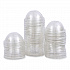 PET Cold Cup Dome Lids, Fits 14 oz to 24 oz Cold Cups, Plastic, Clear, 100/Sleeve, 10 Sleeves/Carton (PETDOME)