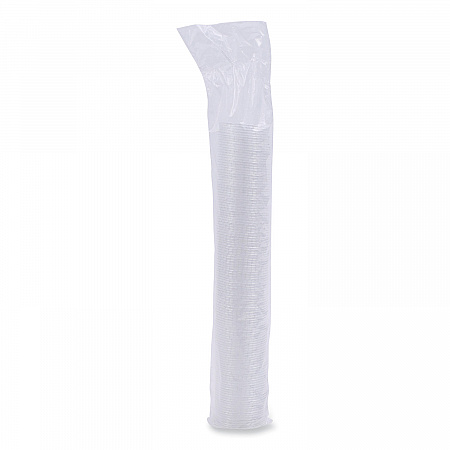 Souffle/Portion Cup Lids, Fits 1.5 oz and 2 oz Portion Cups, Plastic, Clear, 2,500/Carton (PRTLID2)