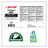 Green Earth Daily FastDraw Floor Cleaner, Unscented, 2 L Bottle, Unscented, 4/Carton (5364700)