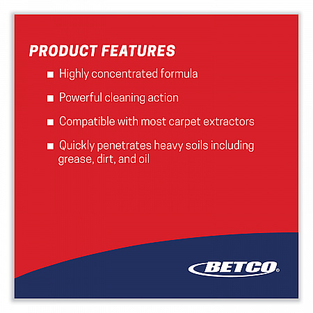 FiberPRO Es-Steam Carpet Cleaner, Country Fresh Scent, 1 gal Bottle, 4/Carton (4020400)