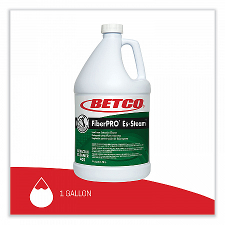 FiberPRO Es-Steam Carpet Cleaner, Country Fresh Scent, 1 gal Bottle, 4/Carton (4020400)
