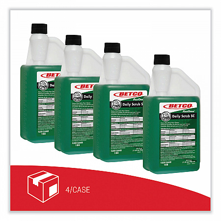 Daily Scrub SC Floor Cleaner, 32 oz Bottle, 6/Carton (1884800)