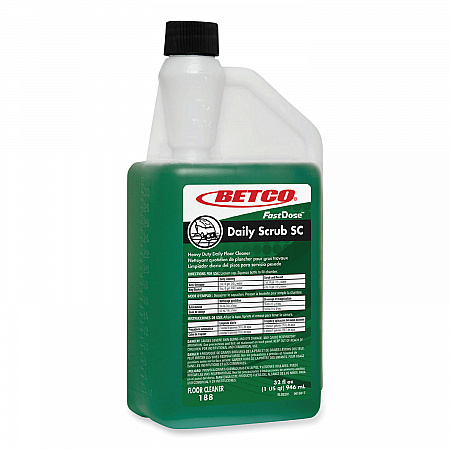 Daily Scrub SC Floor Cleaner, 32 oz Bottle, 6/Carton (1884800)