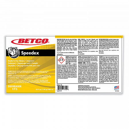 Speedex Degreaser, 32 oz Spray Bottle, 12/Carton (1731200)