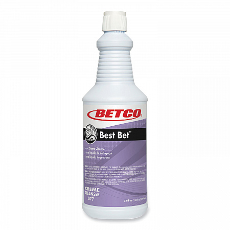Best Bet Liquid Creme Cleanser, Mint, 32 oz Bottle, 12/Carton (771200)