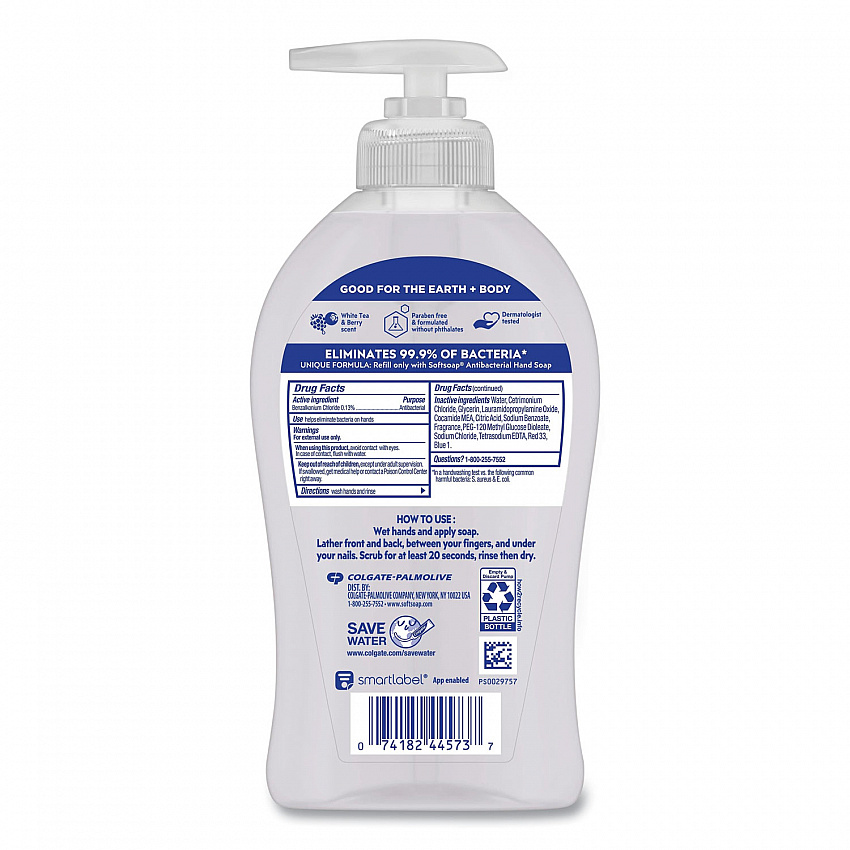 Antibacterial Hand Soap, White Tea and Berry Fusion Scent, 11.25 oz (44573EA)