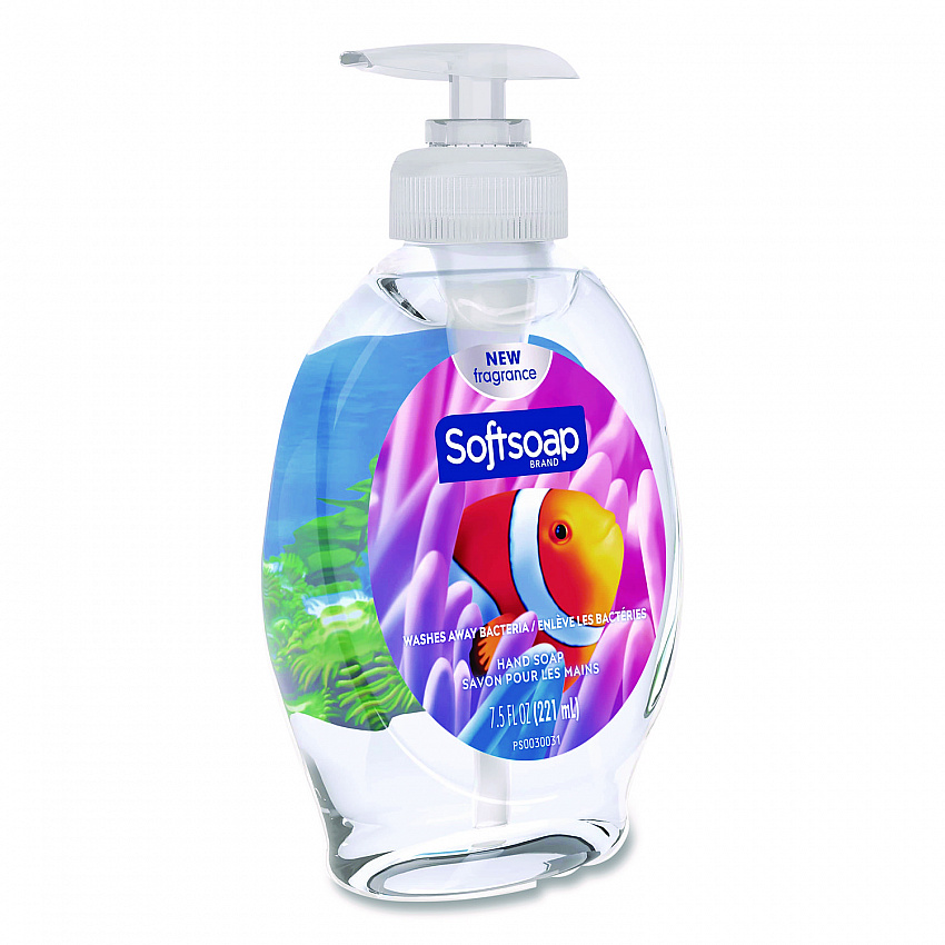 Liquid Hand Soap, Fresh Scent, 7.5 oz, 6/Carton (45636)