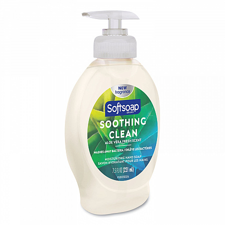Moisturizing Hand Soap, Aloe Scent, 7.5 oz, 6/Carton (45634)