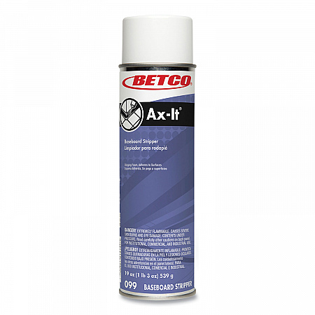 Ax-It Aerosol Baseboard Stripper, Sassafras Scent, 19 oz Aerosol Spray, 12/Carton (0992300CT)