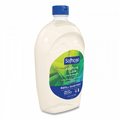 Moisturizing Hand Soap Refill with Aloe, Fresh Scent, 50 oz, 3/Carton (61046117)