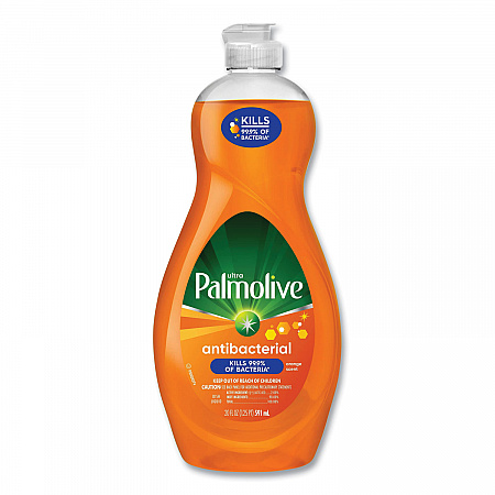 Ultra Antibacterial Dishwashing Liquid, 20 oz Bottle, 9/Carton (45038)