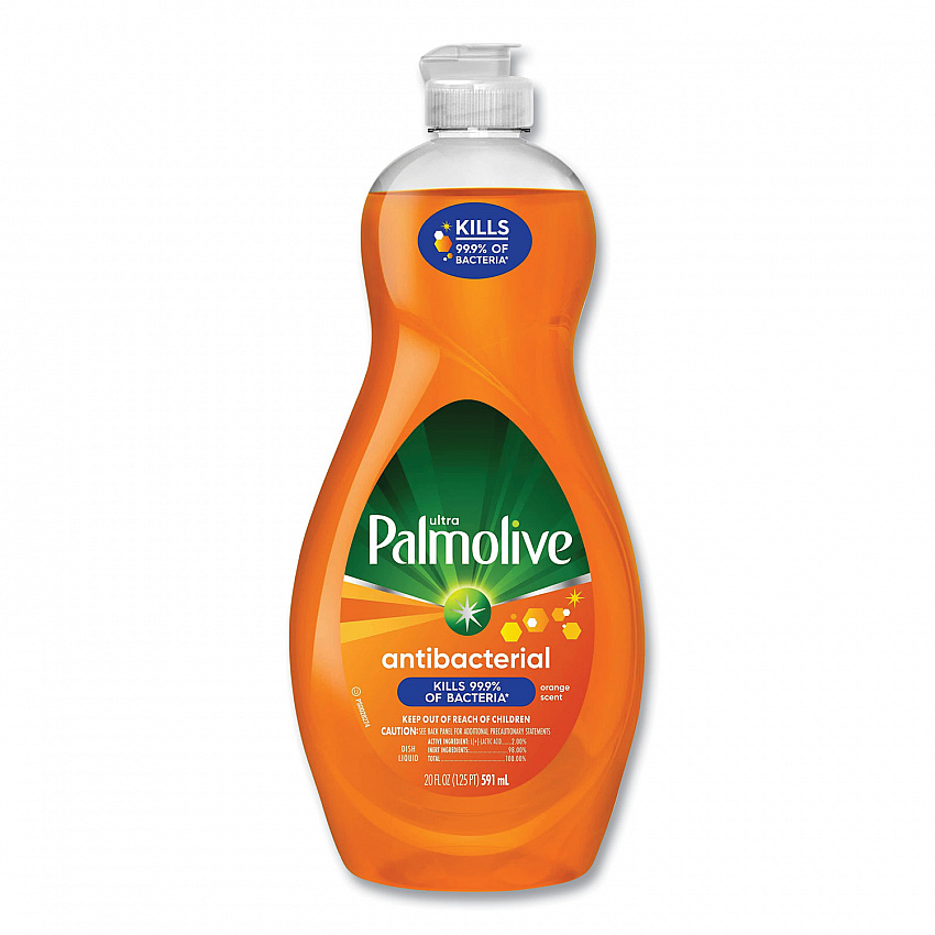 Ultra Antibacterial Dishwashing Liquid, 20 oz Bottle, 9/Carton (45038)