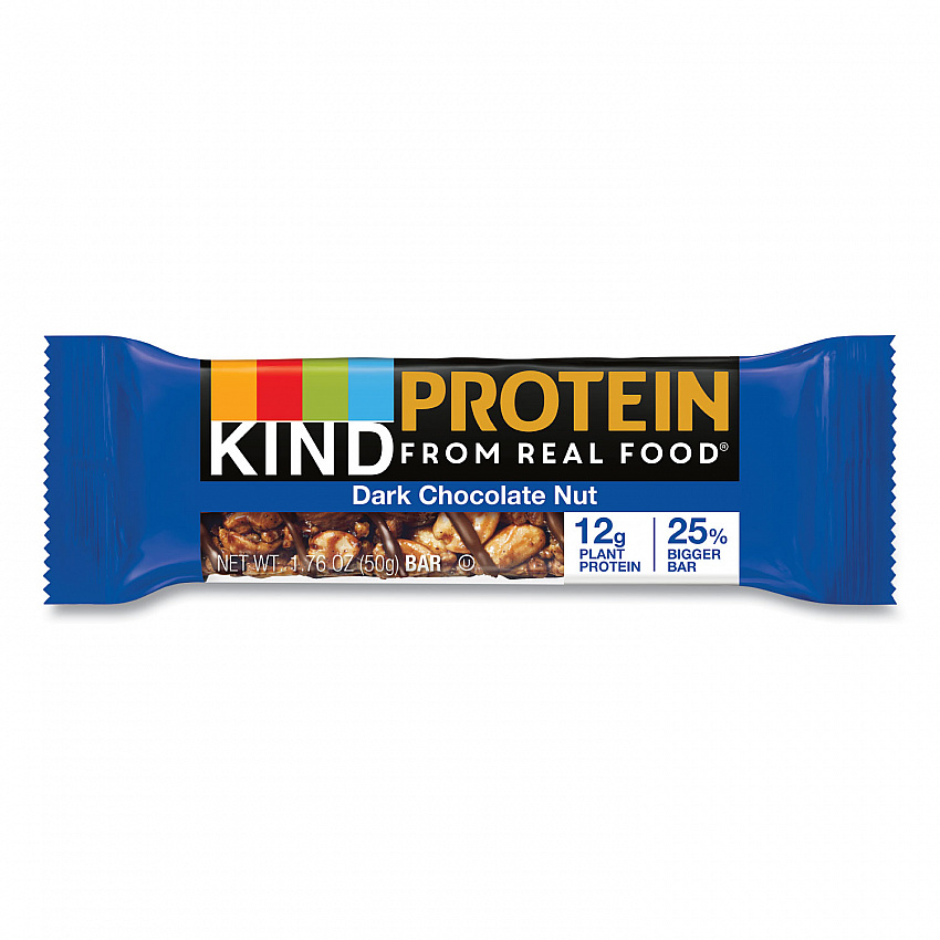 Protein Bars, Double Dark Chocolate, 1.76 oz Individually Wrapped, 12/Pack (26036)