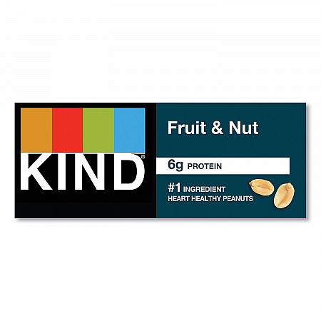 Fruit and Nut Bars, Fruit and Nut Delight, 1.4 oz Bar, 12/Box (17824)