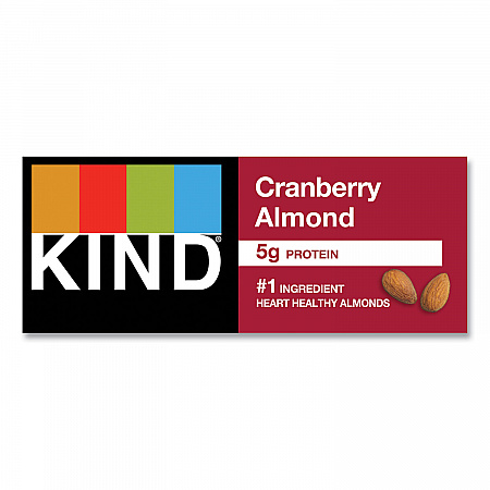 Plus Nutrition Boost Bar, Cranberry Almond and Antioxidants, 1.4 oz Bar, 12/Box (17211)