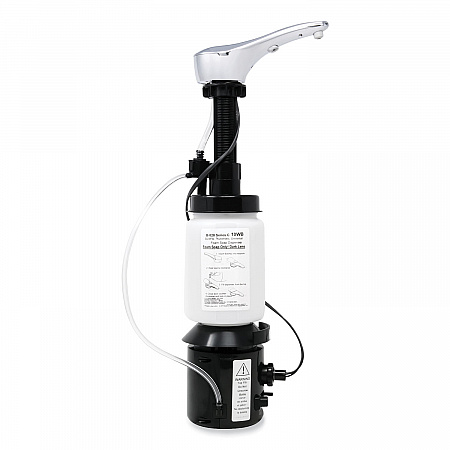 SureFlo Top-Fill Automatic Bulk Foam Soap Dispenser, 34 oz, 7.75 x 7.75 x 19.94, Chrome (828)