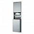 ClassicSeries Recessed Convertible Paper Towel Dispenser/Waste Receptacle, 15.19 x 7.09 x 56, Satin Stainless Steel (3944)