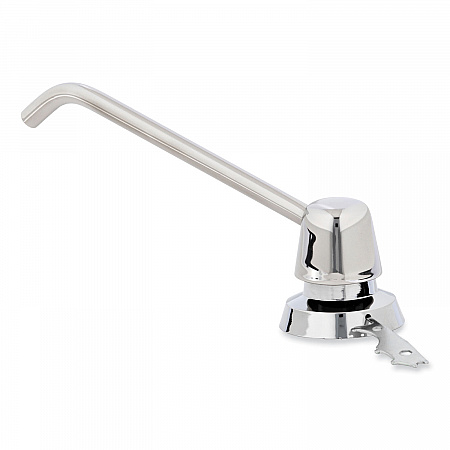 Counter-Mounted Soap Dispenser, 34 oz,  3 x 4 x 6, Stainless Steel (8226)