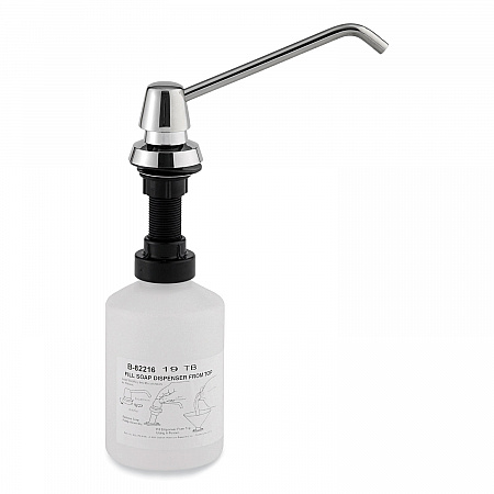 Manual Top-Fill Liquid Soap Dispenser, 6