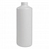Polyethylene Replacement Soap Container with Cap, 34 oz, Black/White (82245)