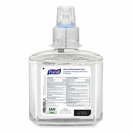 Advanced Hand Sanitizer Foam, For ES4 Dispensers, 1,200 mL Refill, Refreshing Scent, 2/Carton (505302)