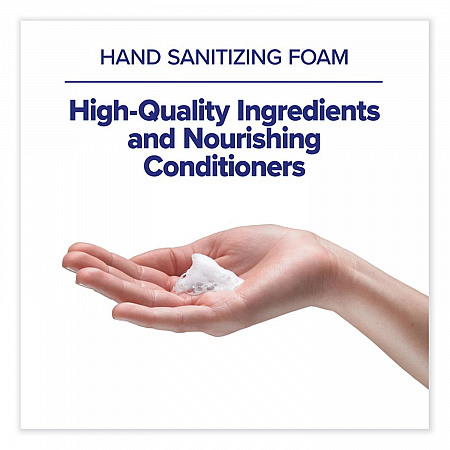 Advanced Hand Sanitizer Foam, For ES4 Dispensers, 1,200 mL Refill, Refreshing Scent, 2/Carton (505302)