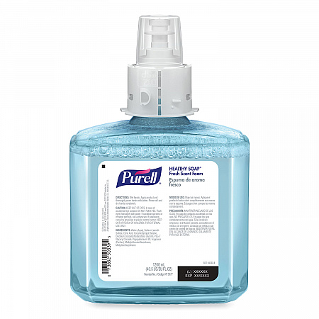 HEALTHY SOAP Foam Refill, For ES4 Dispensers, Cranberry Scent, 1,200 mL, 2/Carton (507702)