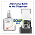 HEALTHY SOAP Foam Refill, For ES4 Dispensers, Cranberry Scent, 1,200 mL, 2/Carton (507702)
