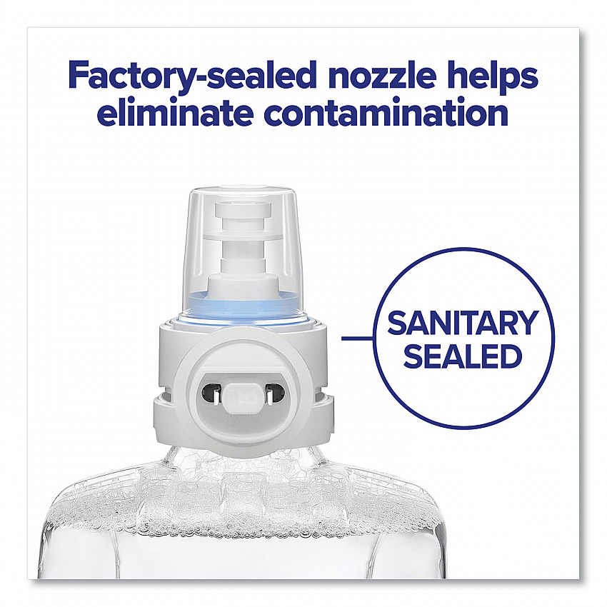 HEALTHY SOAP Mild Foam Refill, For CS4 Dispensers, Fragrance-Free, 1,250 mL, 4/Carton (517404CT)