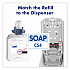 Healthcare HEALTHY SOAP 2% CHG Antimicrobial Foam Refill, For CS4 Dispensers, Fragrance-Free, 1,250 mL, 3/Carton (518103)