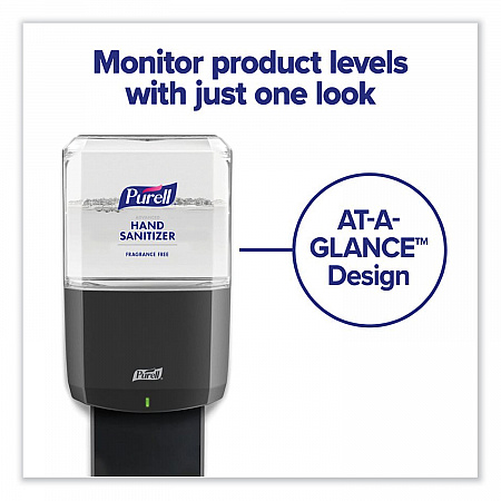 Advanced Hand Sanitizer Gel Refill, 1,200 mL, Clean Scent, For ES6 Dispensers, 2/Carton (646302)