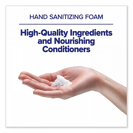 Advanced Hand Sanitizer Foam, For ES8 Dispensers, 1,200 mL Refill, Clean Scent, 2/Carton (775302)