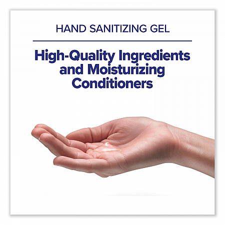 Advanced Hand Sanitizer Gel Refill, 1,200 mL, Clean Scent, For ES8 Dispensers, 2/Carton (776302)