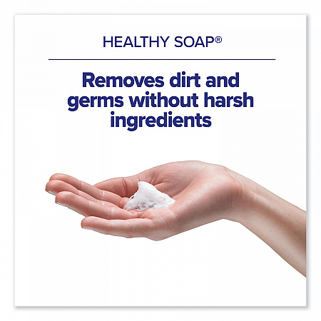 HEALTHY SOAP Foam Refill, For ES8 Dispensers, Fresh Scent, 1,200 mL, 2/Carton (777702)