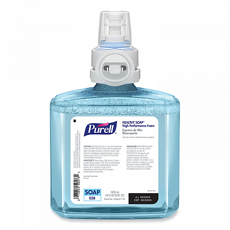 CLEAN RELEASE Technology (CRT) HEALTHY SOAP High Performance Foam Refill, For ES8 Dispensers, Fragrance-Free, 1,200 mL, 2/CT (778502)
