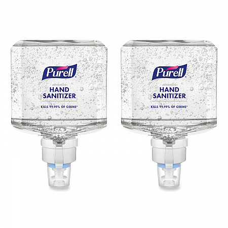 Advanced Hand Sanitizer Foam, For ES8 Dispensers, 1,200 mL Refill, Clean Scent, 2/Carton (775302)