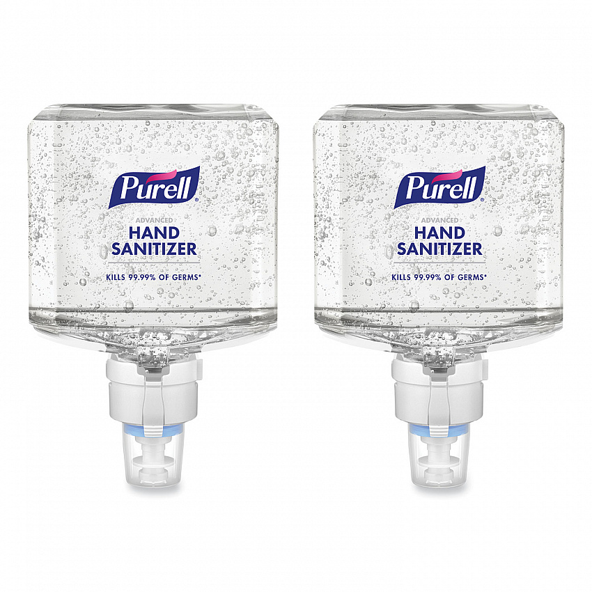 Advanced Hand Sanitizer Foam, For ES8 Dispensers, 1,200 mL Refill, Clean Scent, 2/Carton (775302)
