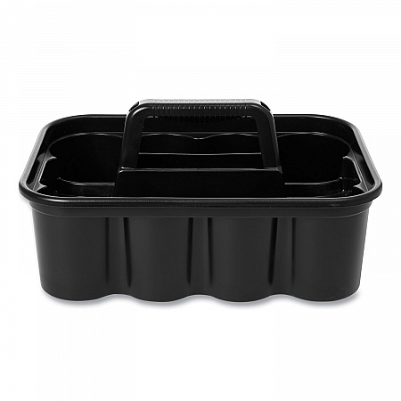 Commercial Deluxe Carry Caddy, Eight Compartments, 15 x 7.4, Black (315488BLA)